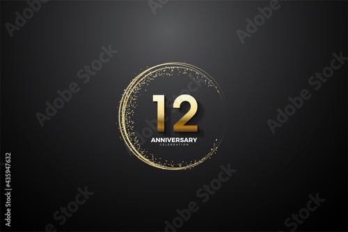 12th Anniversary Celebration Background.