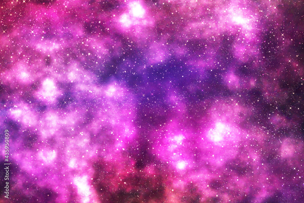 Galaxy with stars and space background. backdrop illustration	