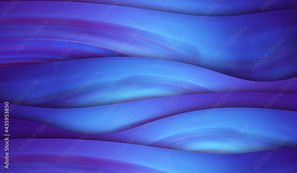 Fototapeta premium Patterned Background. 3D illustration, 3D rendering