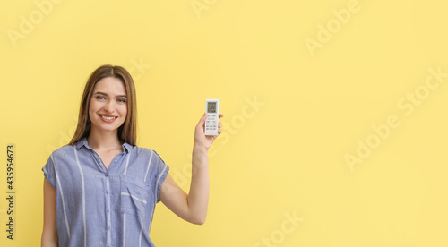 Beautiful young woman with ...