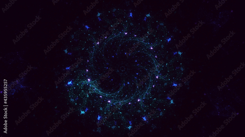 3D rendering abstract circle light background 3D rendering abstract circle light background