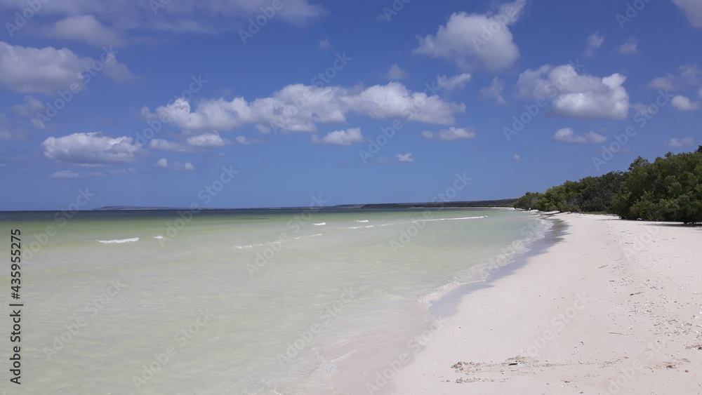 sandy beach and sky sandy beach and sky