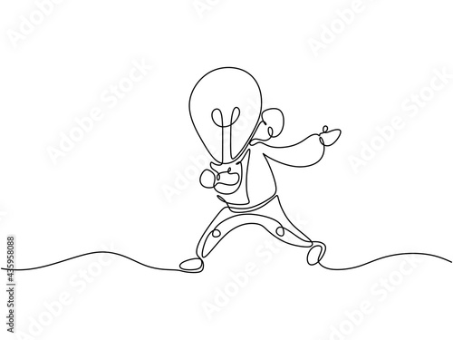 Continuous line of ideas co...