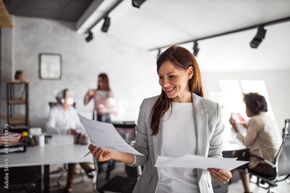 © bnenin - Employee people doing their job.