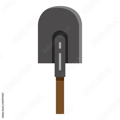 Shovel Icon. Vector Symbol of Gardening Work © nikiteev