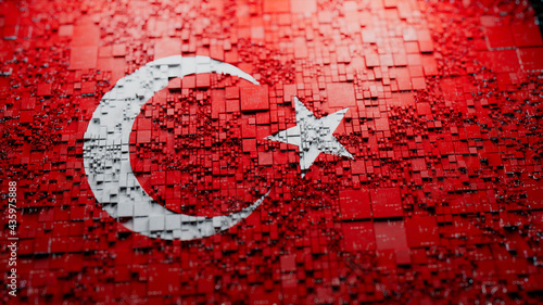 Turkish Flag Wallpaper photo