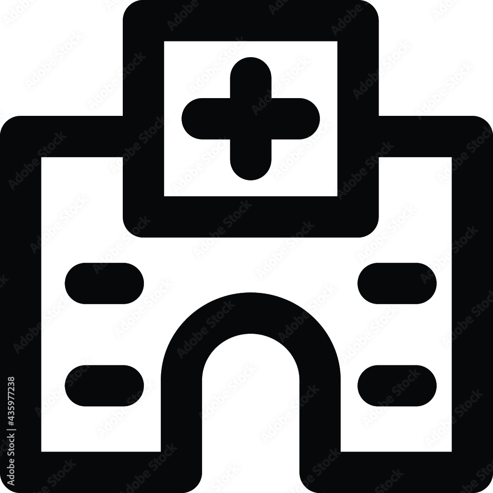 Fototapeta premium Hospital Building