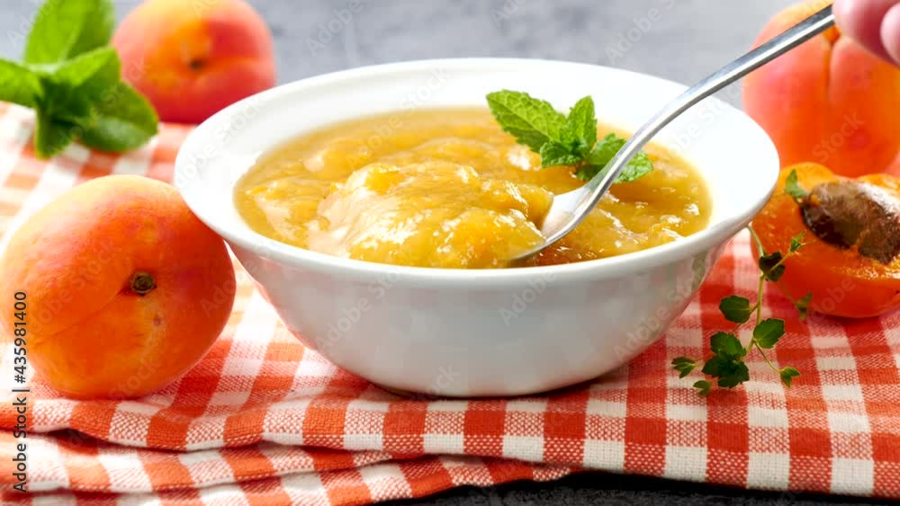 apricot compote apricot compote