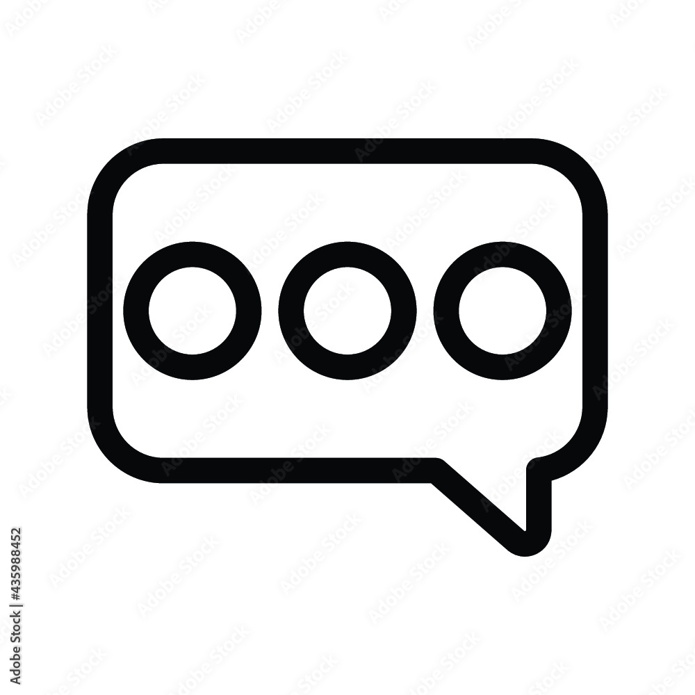 Chat, message icon Chat, message icon