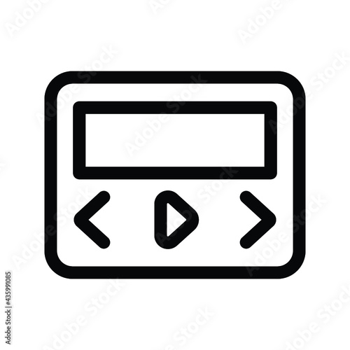 Music player icon