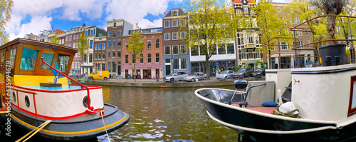 Photography Urban Channel, Street Scene, Amsterdam,Holland, Netherlands, Europe