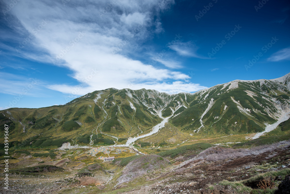 雷鳥沢キャンプ場, 立山縦走, 北アルプストレッキング