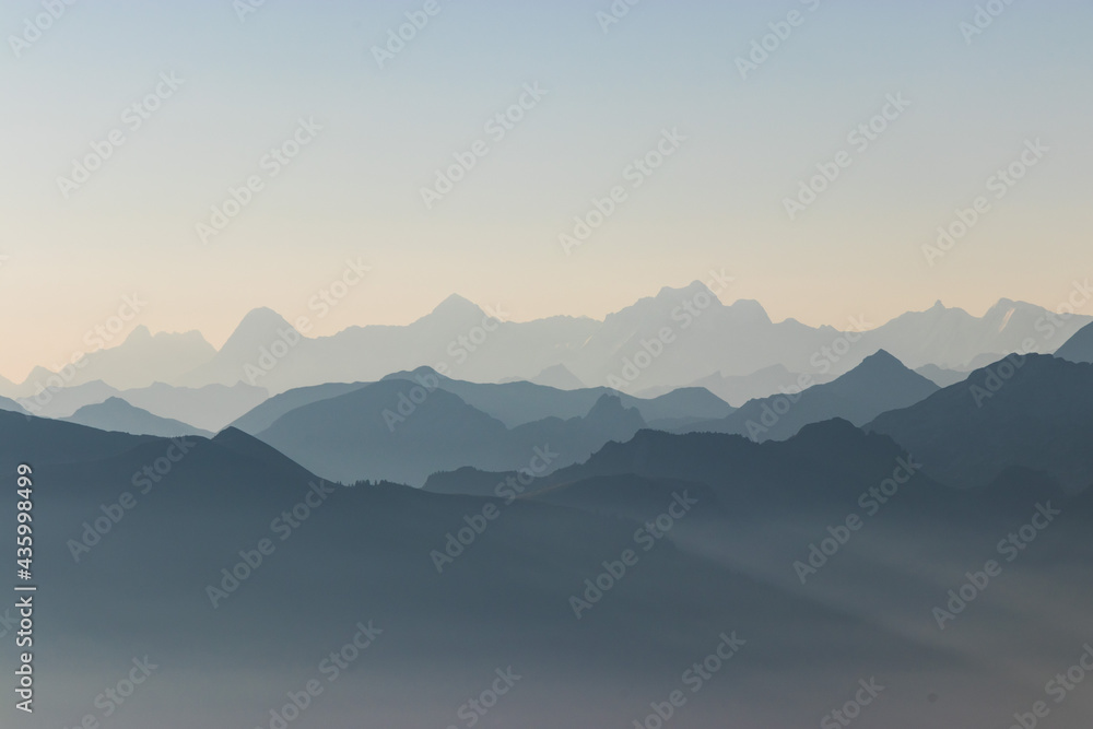 Obraz premium Gastlosen, Freiburg, Switzerland