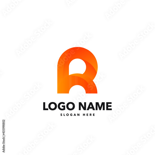 R LOGO - R LETTER LOGO - R MODERN LOGO