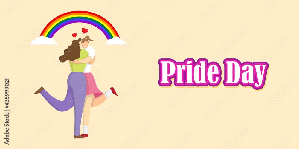 vector illustration for LGBTQ pride day, the month of pride vector illustration for LGBTQ pride day, the month of pride