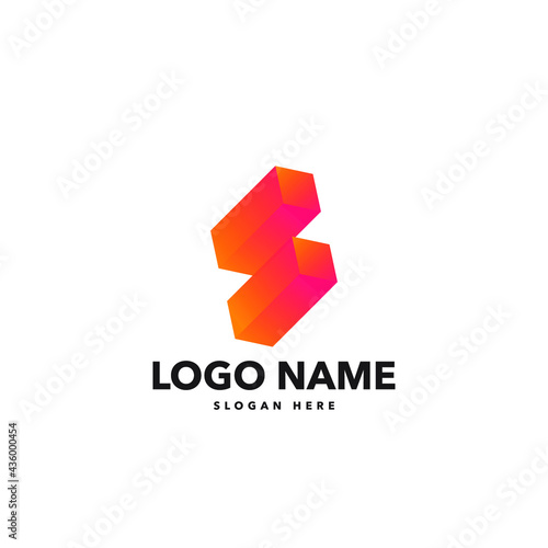 Free Download S LOGO - S LETTER LOGO- S MODERN LOGO - GFXLoad