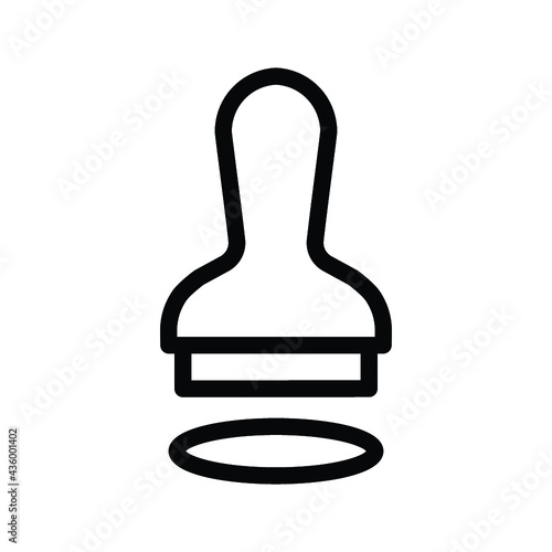 Approved, stamp icon
