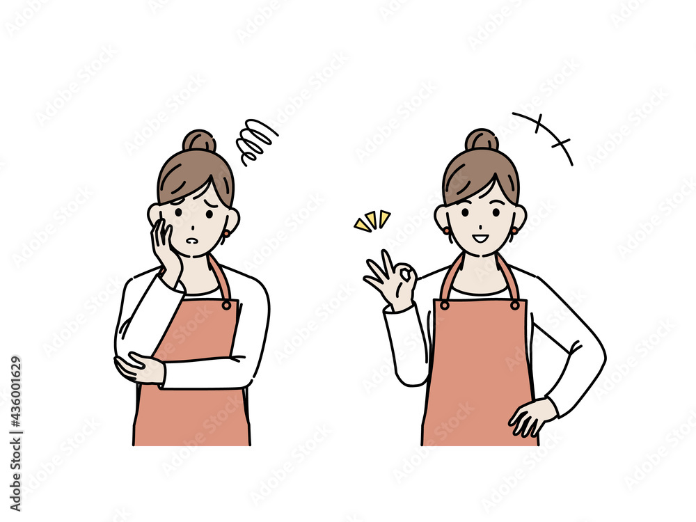主婦 困る仕草 ポーズ Okサイン 女性 上半身 イラスト素材 Stock Vector Adobe Stock 主婦 困る仕草 ポーズ Okサイン 女性 上半身 イラスト素材 Stock Vector Adobe Stock