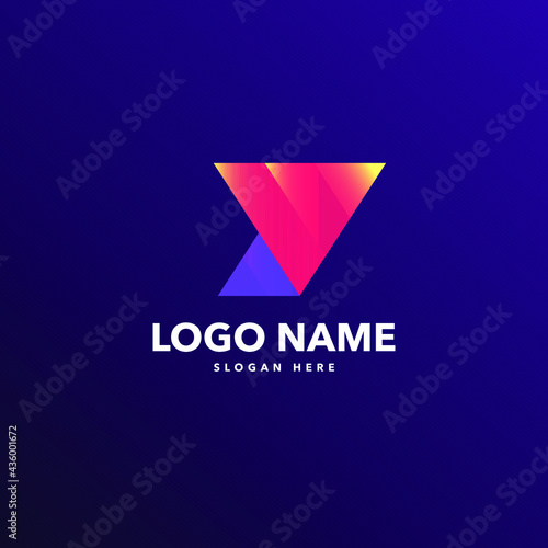 Y LOGO - Y LETTER LOGO - Y MODERN LOGO