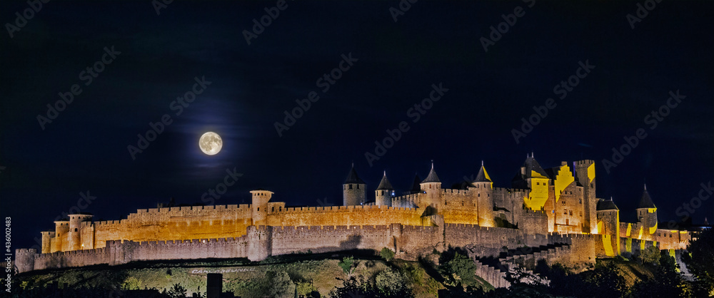 Moon over Carcassonne