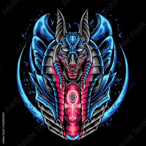 The Egyptian Anubis