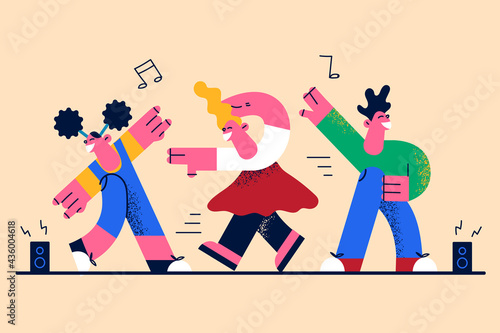 Teenager happy lifestyle outdoors concept