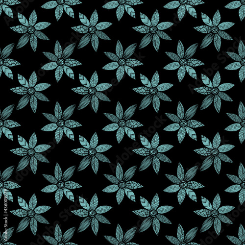 Vector seamless minimalistic style pattern. Abstract colorful background. Modern texture. Contemporary graphic design.