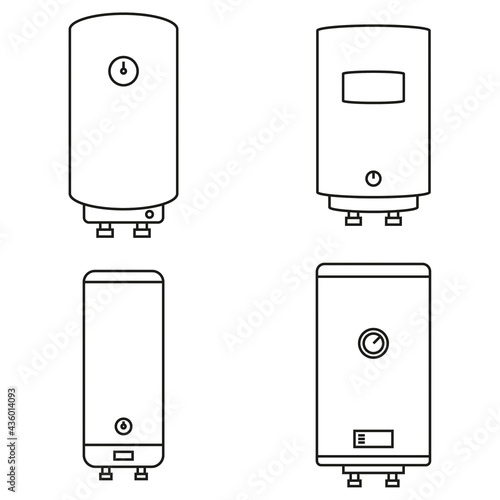 Home water heater.