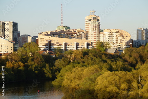 Canvas Print moscow city