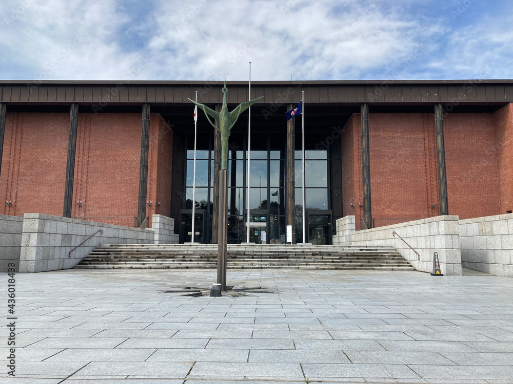 old abandoned building