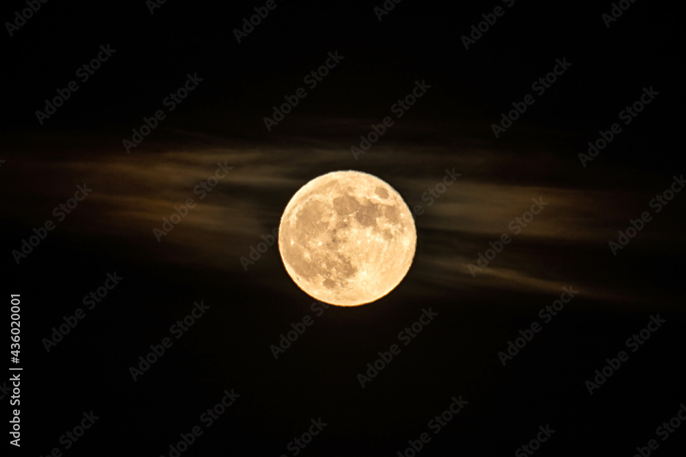 Obraz premium Full moon. Supermoon