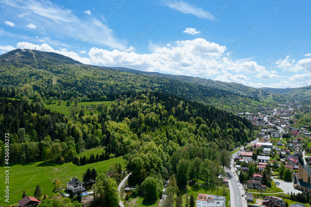 Photo of mountain village in Poland