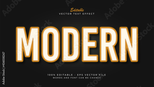 Bold gaming text effect style template