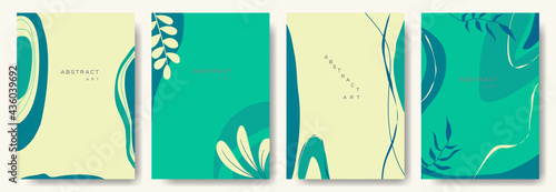 Modern abstract background.minimal trendy style. various shapes set up design templates good for background postcards poster wallpaper brochure invitation social media and other. vector illustration
