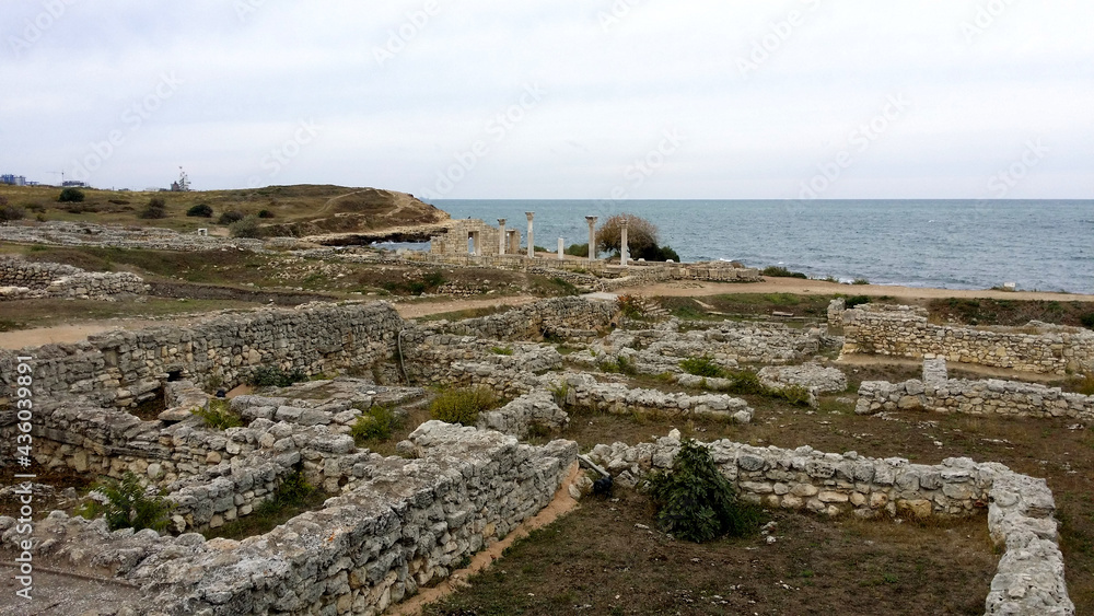 Remnants of a Greek Settlement, Crimea, October 2019