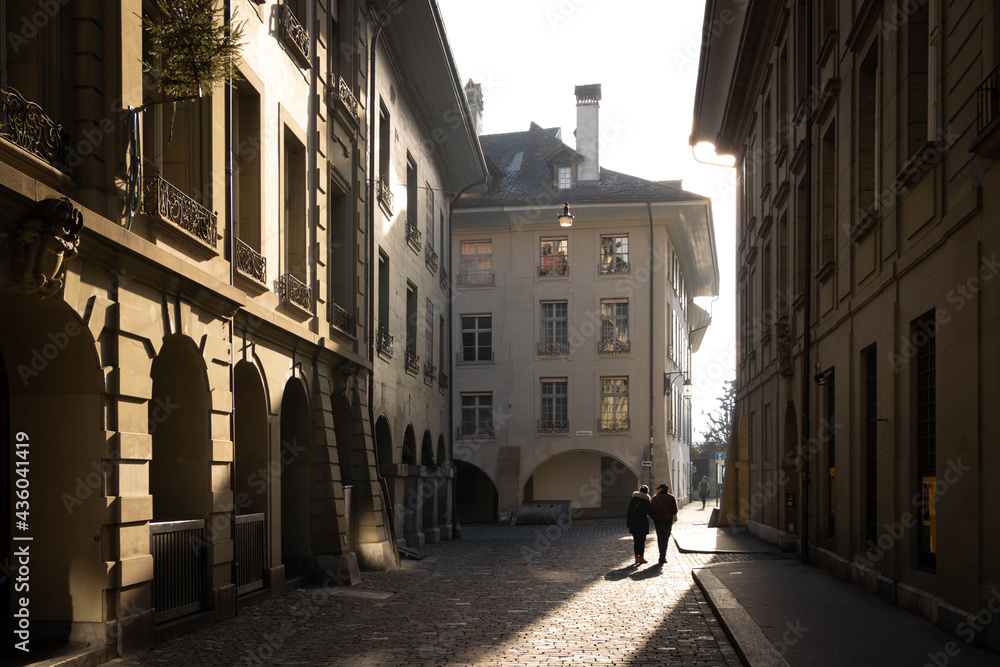 Naklejka premium Berner Altstadt, Schweiz.