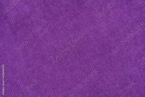 Purple fabric texture background. Natural fabric texture. Fabric background.