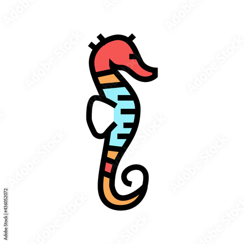 skate ocean color icon vector. skate ocean sign. isolated symbol illustration