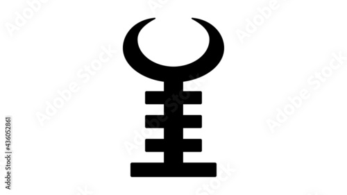 Akoben Adinkra Symbol of a Call to Action