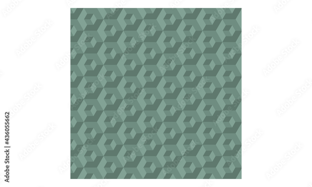 Obraz premium Hexagonal 3D pattern