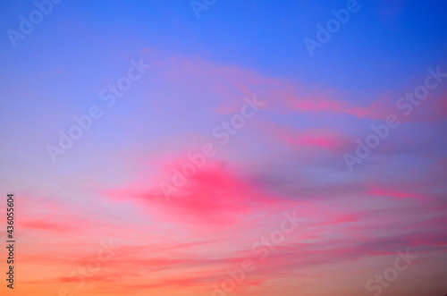 sunset sky background © Farkhad