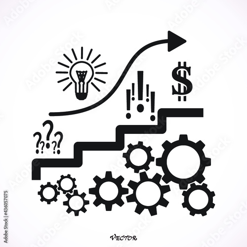 Success concept  sign icon