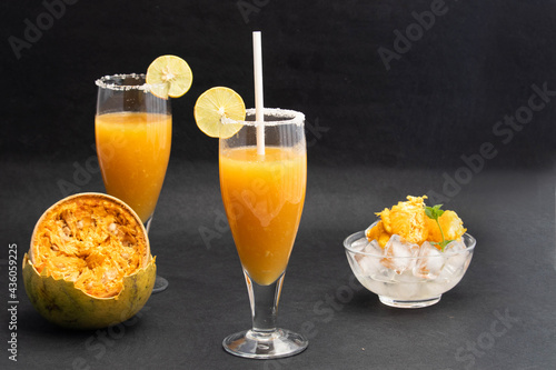 Bel Ka Sharbat Or Bael Juice Of Wood Apple Also Known As Indian Belgiri, Bili, Bhel, Shirphal. It Cleanses And Strengthens Liver, Digestive System, Regulates Bowel Movement And Cures Abdominal Disease