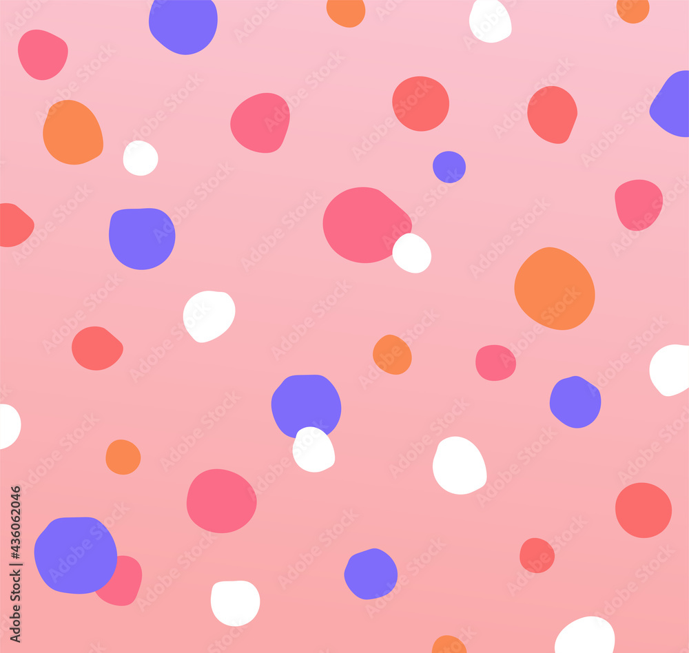 Christmas, new year or birthday polka dots print Christmas, new year or birthday polka dots print