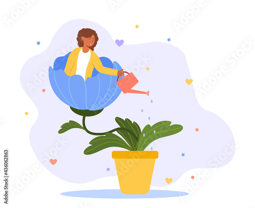 Self improvement with personal development, growth
