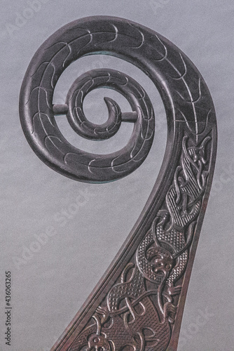 Photography Oslo viking wooden ship museum in Norway