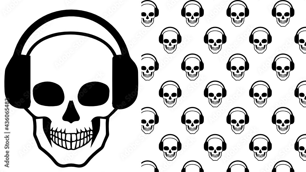 Music skull Music skull