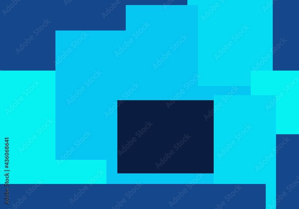 Minimalist blue abstract geometric background. Vector illustration. Minimalist blue abstract geometric background. Vector illustration.