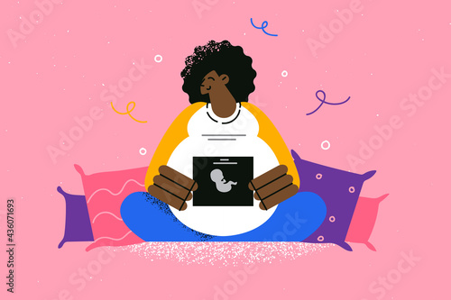 Happy maternity and motherhood concept