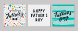 Happy father's day. Lettering. Banner Sale Brush text pattern vector